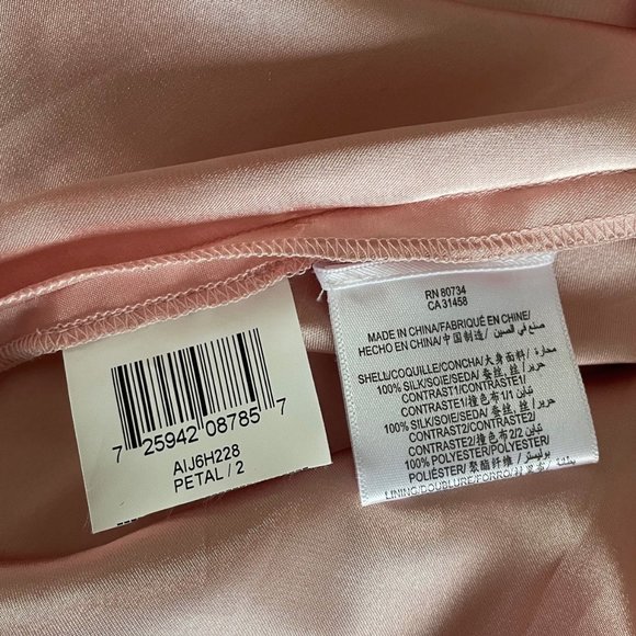 BCBG Petal Pink Dress with Black Flower Waist Detail - Picture 13 of 13